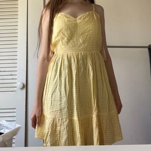 NWT Yellow picnic dress
